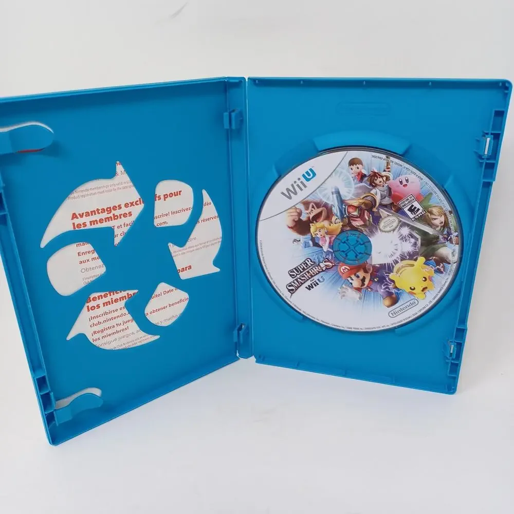 Super Smash Bros. (Nintendo Wii U, 2014)Great Condition